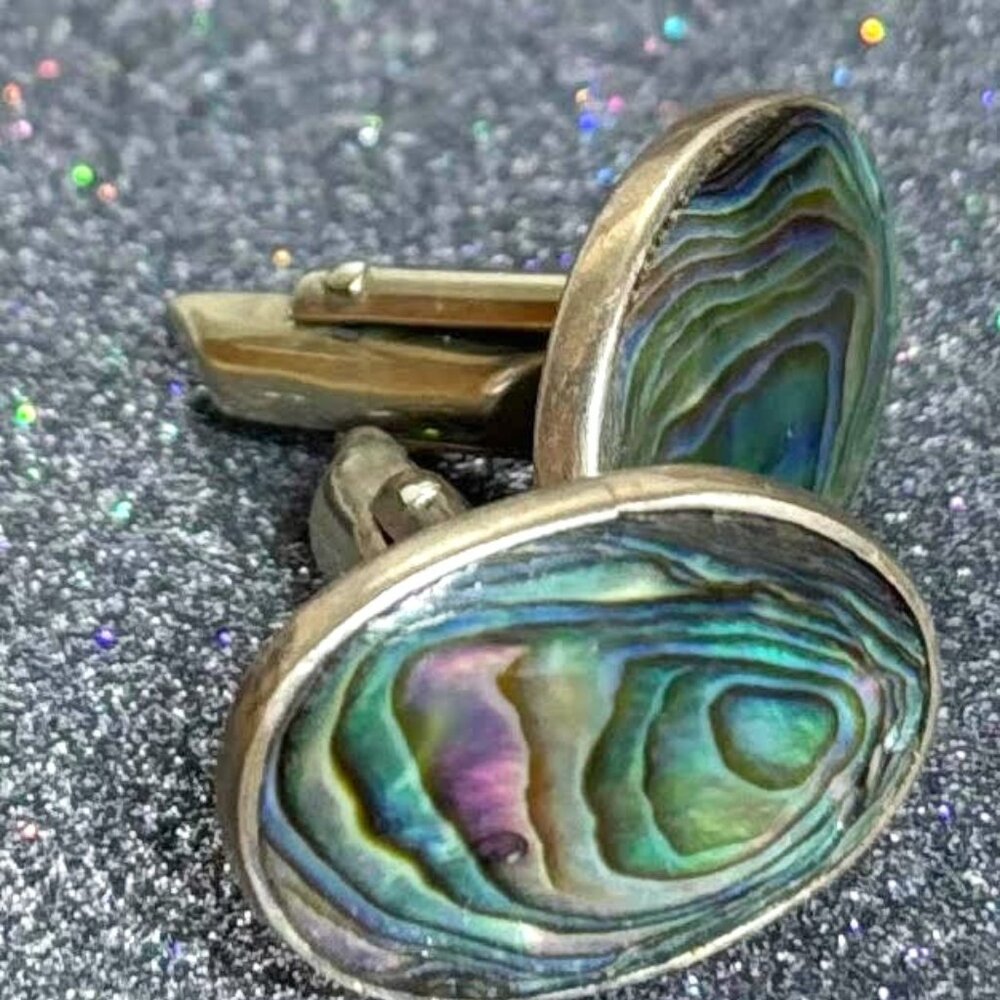 Taxco Sterling Silver Cufflinks